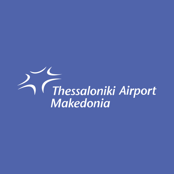 Thessaloniki Airport SKG Makedonia Logo